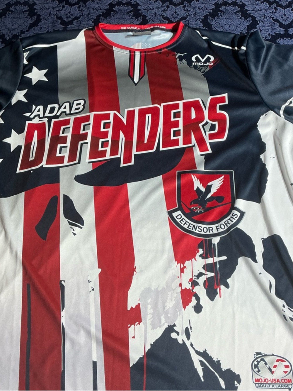 ADAB Defenders Red & Black Athletic Jersey
